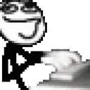 cluelesschatting emote for Discord