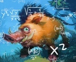 clarkhBoar emote for Discord