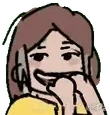 ClaraGiggle emote for Discord