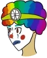 ClownTAPLeave emote for Discord