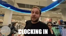 CLOCKEDIN emote for Discord