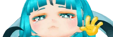 ByeHyphala emote for Discord