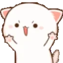 byeByeKitty emote for Discord