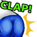 ceezBootyClappage emote for Discord