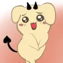 CerbyBlush emote for Discord