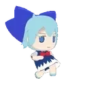 cirnoPoggers emote for Discord