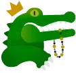 Crocodile emote for Discord