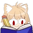 CRPnekoNOTED emote for Discord