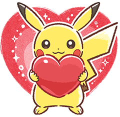 PikachuHeart emote for Discord