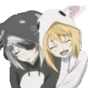 Cuddle emote for Discord