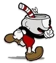 cupheadRUN emote for Discord