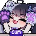 cumButton emote for Discord