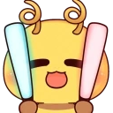 CuteRave emote for Discord