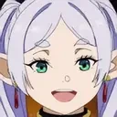 cursedfrierenSingingAtYou emote for Discord