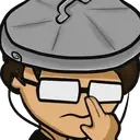 CumGlasses emote for Discord