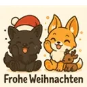 Cutechristexcited emote for Discord