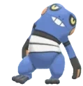 CroagunkRun emote for Discord
