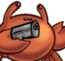 CrabGun emote for Discord