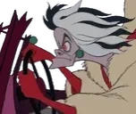 CruellaDeVilSTEER emote for Discord