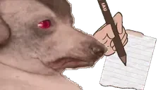 creatureDeathNoted emote for Discord