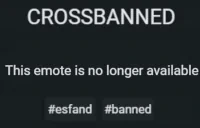 CROSSBANNED emote for Discord