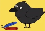 CrowCastanet emote for Discord