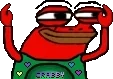 CrabbyCheer emote for Discord