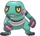 Croagunk emote for Discord
