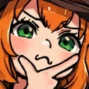 cragetteThinking emote for Discord