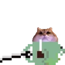 DrinkTheCat emote for Discord