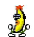 DroopyBananaPbjPls emote for Discord