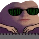 drakeHackerMan emote for Discord