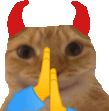 evilcat emote for Discord