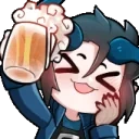 DrackalBeer emote for Discord