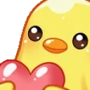 DuckLove animated emote for Discord, Twitch and Slack