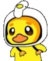 DuckWiggle_112x112 emote for Discord