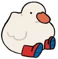 DuckSit emote for Discord