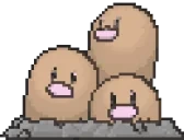 Dugtrio emote for Discord