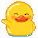 duckyhello emote for Discord