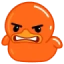 duckMadge emote for Discord