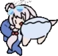 Dumpshino emote for Discord