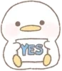 duckyYes emote for Discord