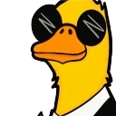 Duck_vibes emote for Discord