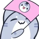 cybercatsFAN emote for Discord