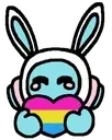 cyberbunny emote for Discord