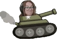 Czolgistka emote for Discord