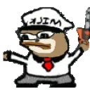 dbdSlothmilkman emote for Discord