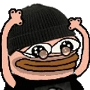 dbuttHYPERS emote for Discord