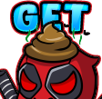 Getshiton emote for Discord