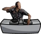 djParis emote for Discord